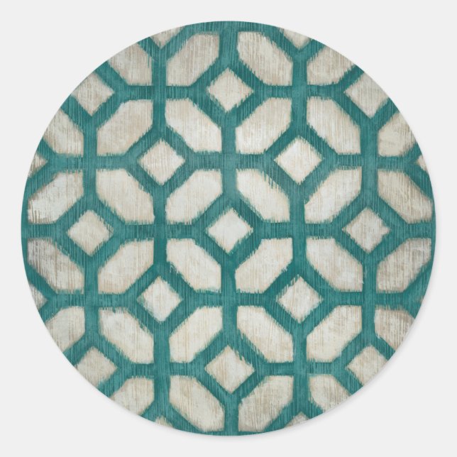 Spectrum Symmetry IX Classic Round Sticker (Front)