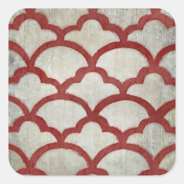 Spectrum Symmetry VII Square Sticker (Front)