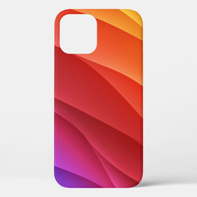 Spectrum waves. Abstract colourful backgroundcolor Case-Mate iPhone Case (Back)