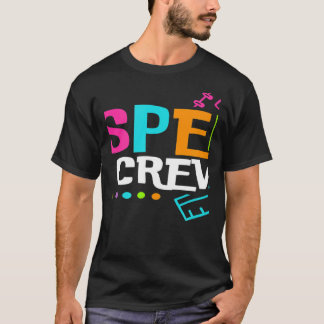 Sped Crew Special Education Squad Teacher Back To  T-Shirt