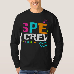 Sped Crew Special Education Squad Teacher Back To T-Shirt
