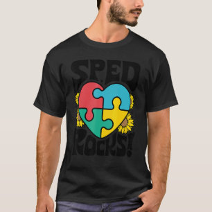 SPED Rocks Special Education Teacher Speducator Wo T-Shirt