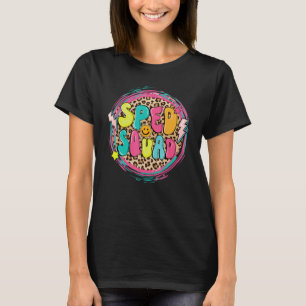 SPED Squad Leopard Special Education Teacher Back T-Shirt