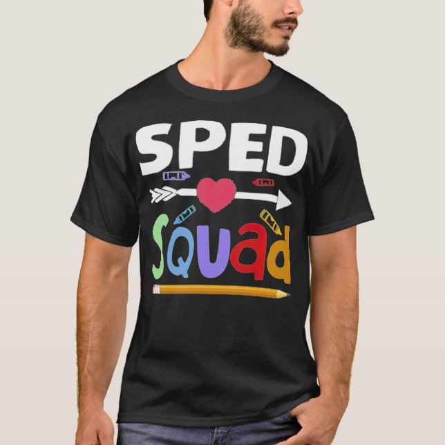 sped squad shirt alpaca alpaca -  (Front)