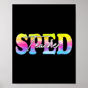 Sped Teacher Special Ed Speducator Back To School Poster
