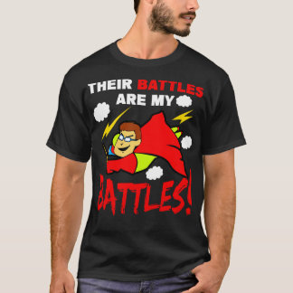 SPED Teacher Their Battles are my Battles T-Shirt
