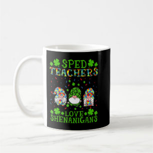 SPED Teachers Love Shenanigans Autism Awareness St Coffee Mug