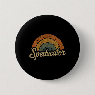 Speducator Special Education Teacher Vintage Sped 6 Cm Round Badge