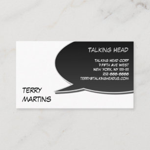 Speech Bubble Card