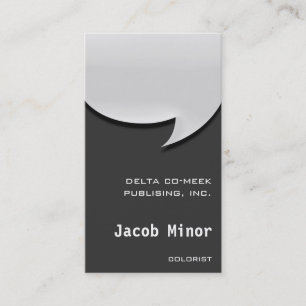 Speech Bubble Card [3d]