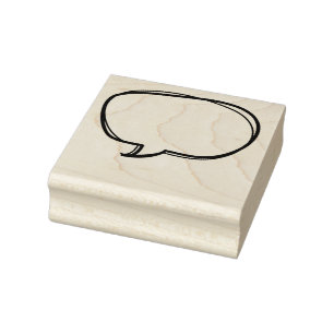 Speech Bubble Custom Teacher Stamp