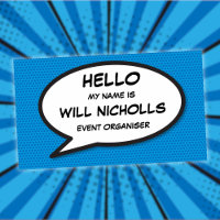 Speech Bubble Fun Retro Comic Book