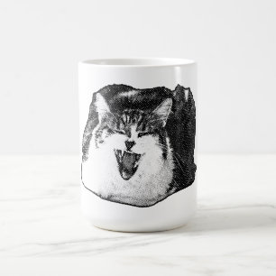 Speech Bubble, Morning Pounce Coffee Mug