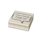 Speech Bubble Name & Address