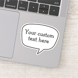 Speech Bubble Sticker