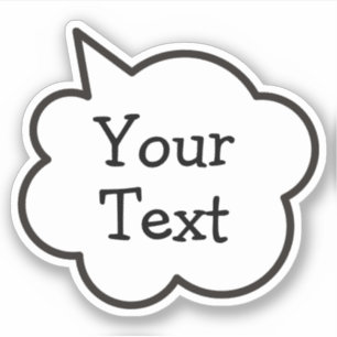 Speech Bubble Sticker
