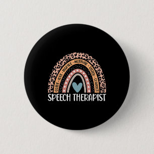 Speech Language Pathologist 100th Day Of School Sl 6 Cm Round Badge