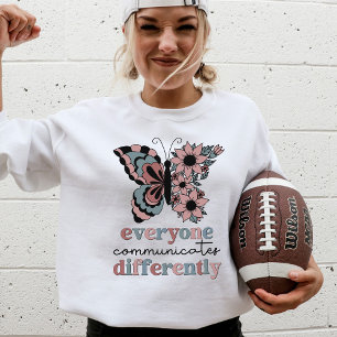 Speech Language Pathologist Butterfly Personalised Sweatshirt