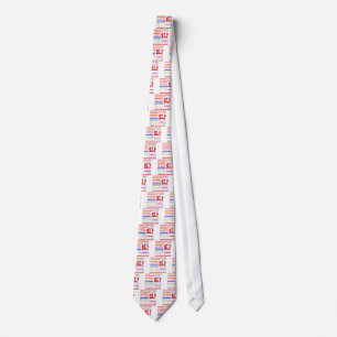 Speech Language Pathologist Colourful Fun Font Tie