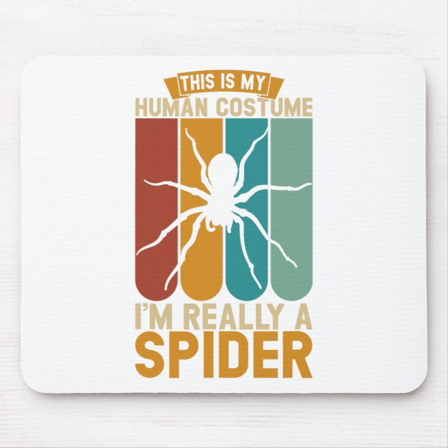 Speech Language Pathologist Ghost Halloween  Mouse Mat (Front)