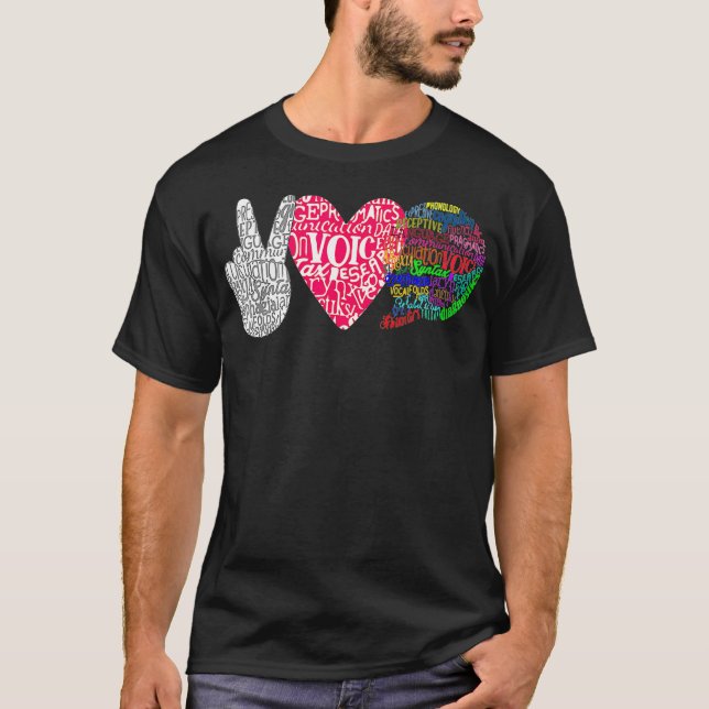 Speech Language Pathologist Gift SLP Therapy  T-Shirt (Front)