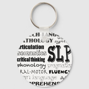 Speech Language Pathologist Key Ring