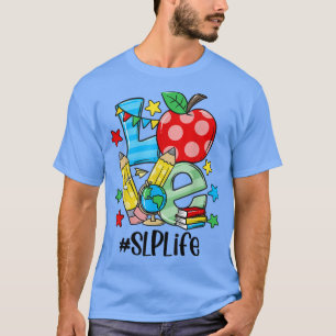 Speech Language Pathologist SLP First Last 100 Day T-Shirt