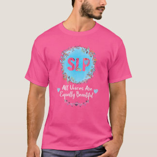 Speech Language Pathologist Speech Therapy Spl T-Shirt