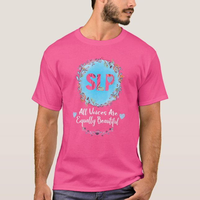 Speech Language Pathologist  Speech Therapy Spl T-Shirt (Front)
