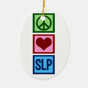 Speech Language Pathology Ceramic Tree Decoration