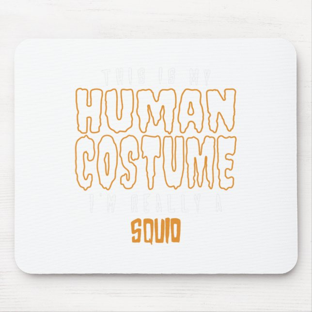 Speech Language Pathology Halloween Speech Therapy Mouse Mat (Front)