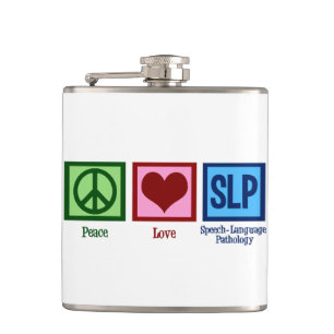 Speech Language Pathology Hip Flask