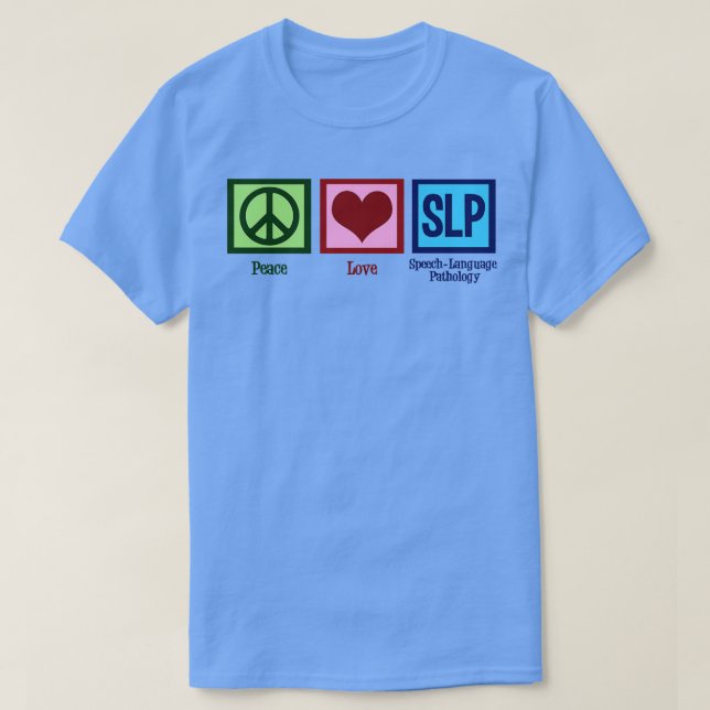 Speech Language Pathology T-Shirt (Design Front)
