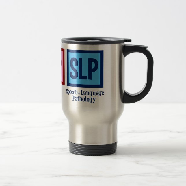 Speech Language Pathology Travel Mug (Right)