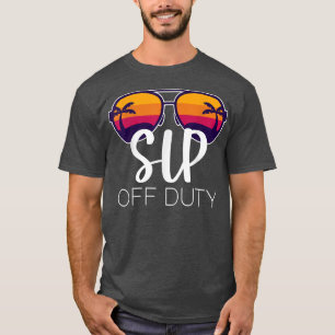Speech Language SLP Therapist Off Duty Last Day Of T-Shirt
