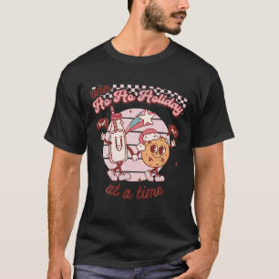 Speech Language Therapy Christmas Retro SLP Therap T-Shirt