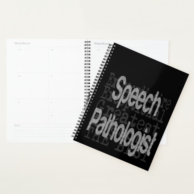 Speech Pathologist Extraordinaire Planner (Display)