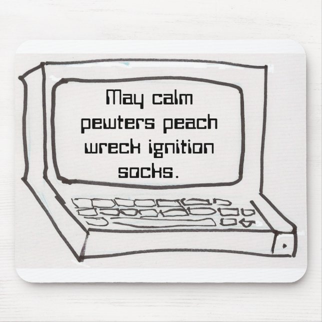 Speech recognition - it' getting better-er mouse mat (Front)