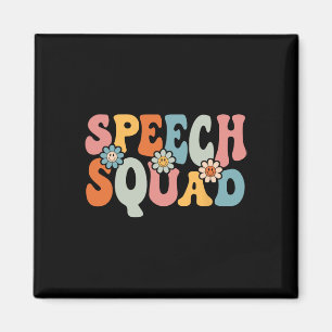 Speech Squad Fun Byck To School Teachers Students Magnet