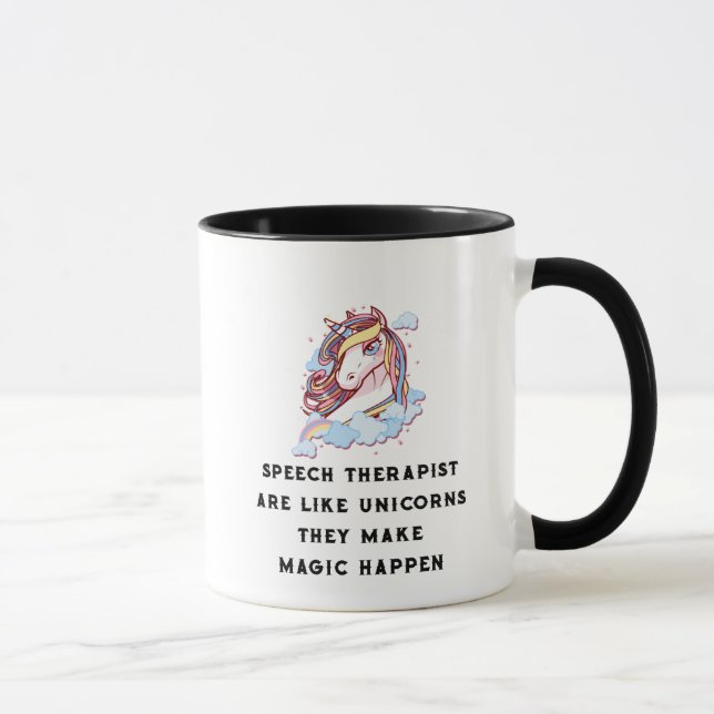 Speech Therapist Are Like Unicorns Speech Therapy Mug (Right)