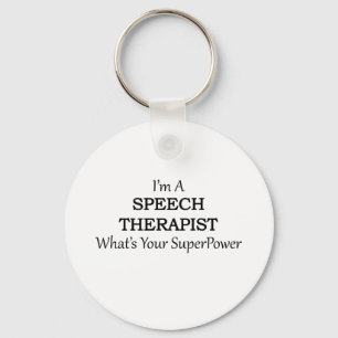 SPEECH THERAPIST KEY RING