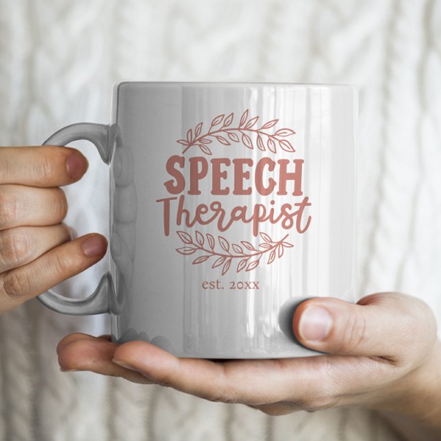 Speech Therapist logo mug (Creator Uploaded)