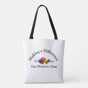 Speech Therapist Tote Bag
