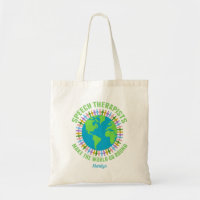 Speech Therapist World Cute Custom SLP