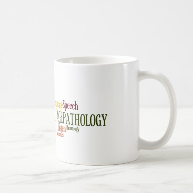 Speech therapy coffee mug (Right)