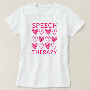 Speech Therapy Cute Speech Therapist T-Shirt