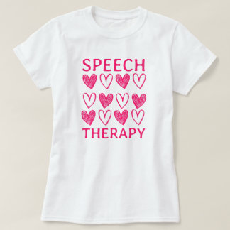 Speech Therapy Cute Speech Therapist T-Shirt