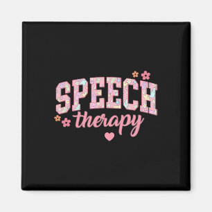 Speech Therapy Easter Communication Therapist Slp Magnet