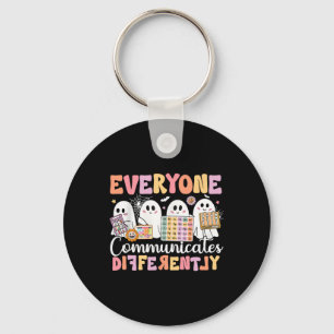 Speech Therapy Everyone Communicate Differently Ha Key Ring