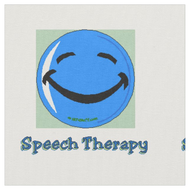 Speech Therapy Fabric (Close Up)